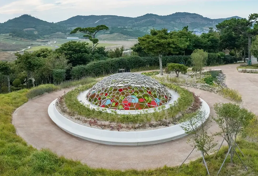 올라퍼엘리아슨-신안군 도초도-숨결의지구-Olafur Eliasson