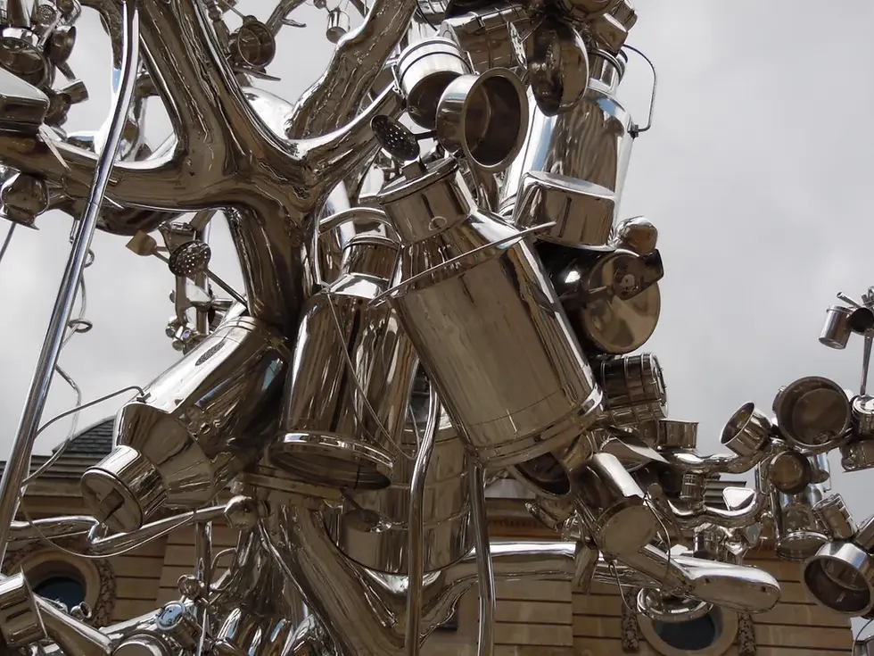Subodh Gupta-금속조형물제작-수보드굽타-공공조형물