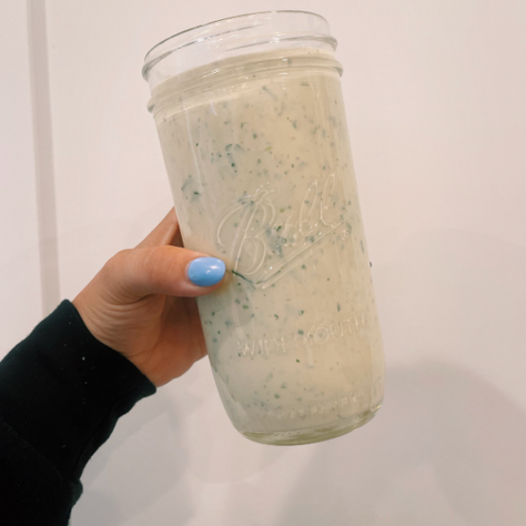 Creamy Scallion Herb Dressing