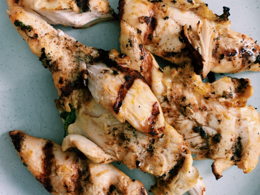 Grilled Coconut Chicken