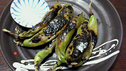 そらまめのさや焼き