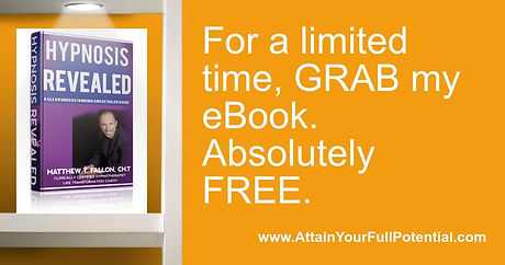 Free ebook from Matthew Fallon, Colorado Springs best hypnotist