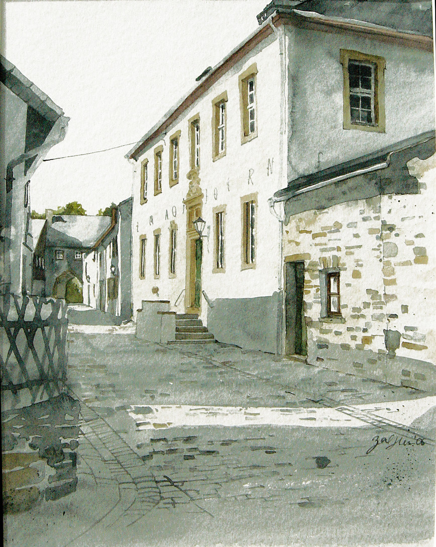 Rosa Haus Im Historischen Ortskern Kronenburg