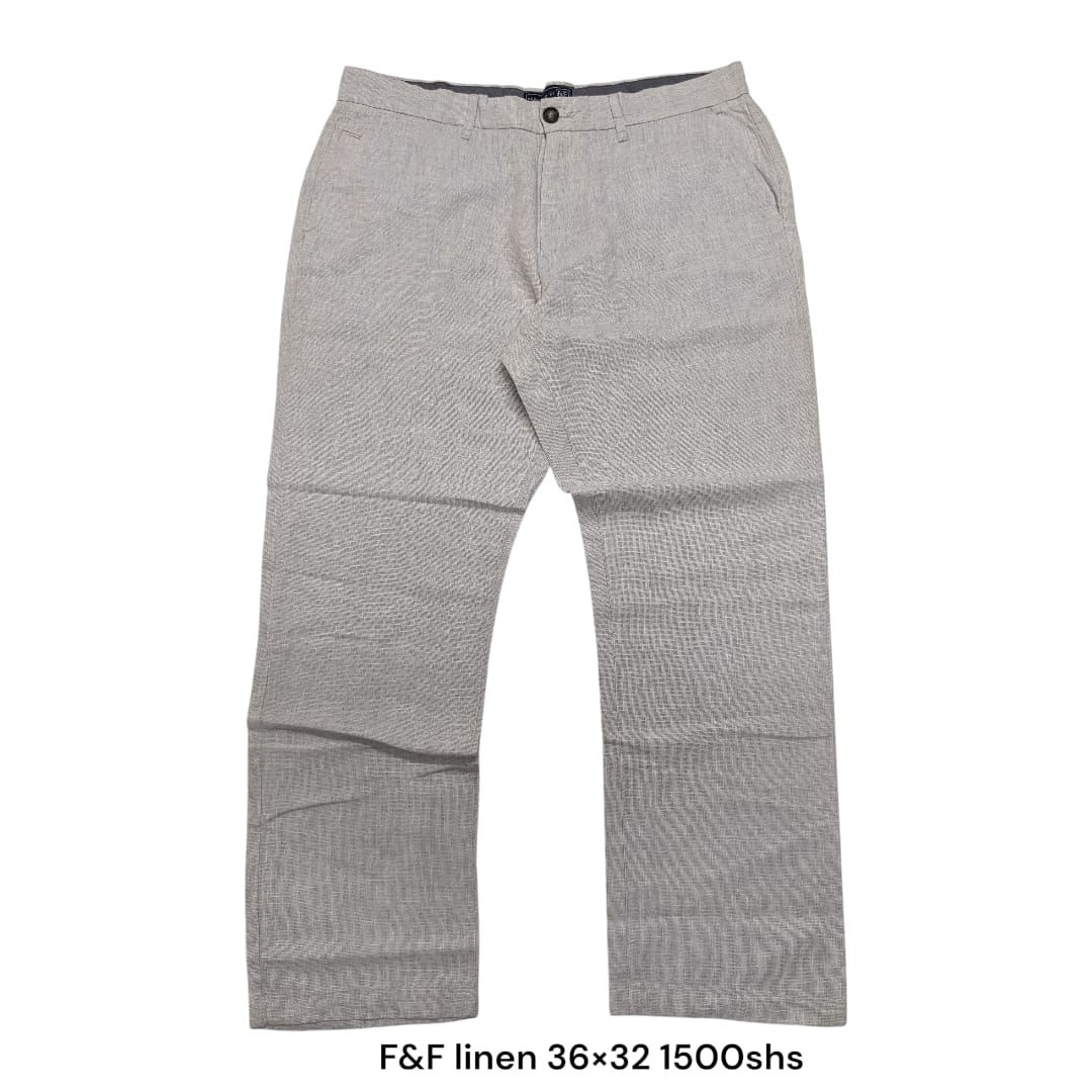 F&F linen pants 36×32