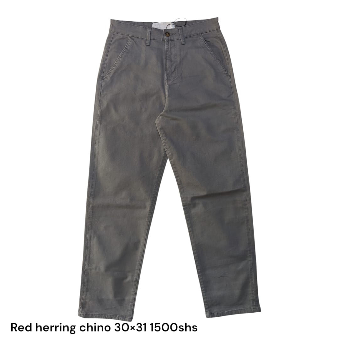 Red herring chino 30×31