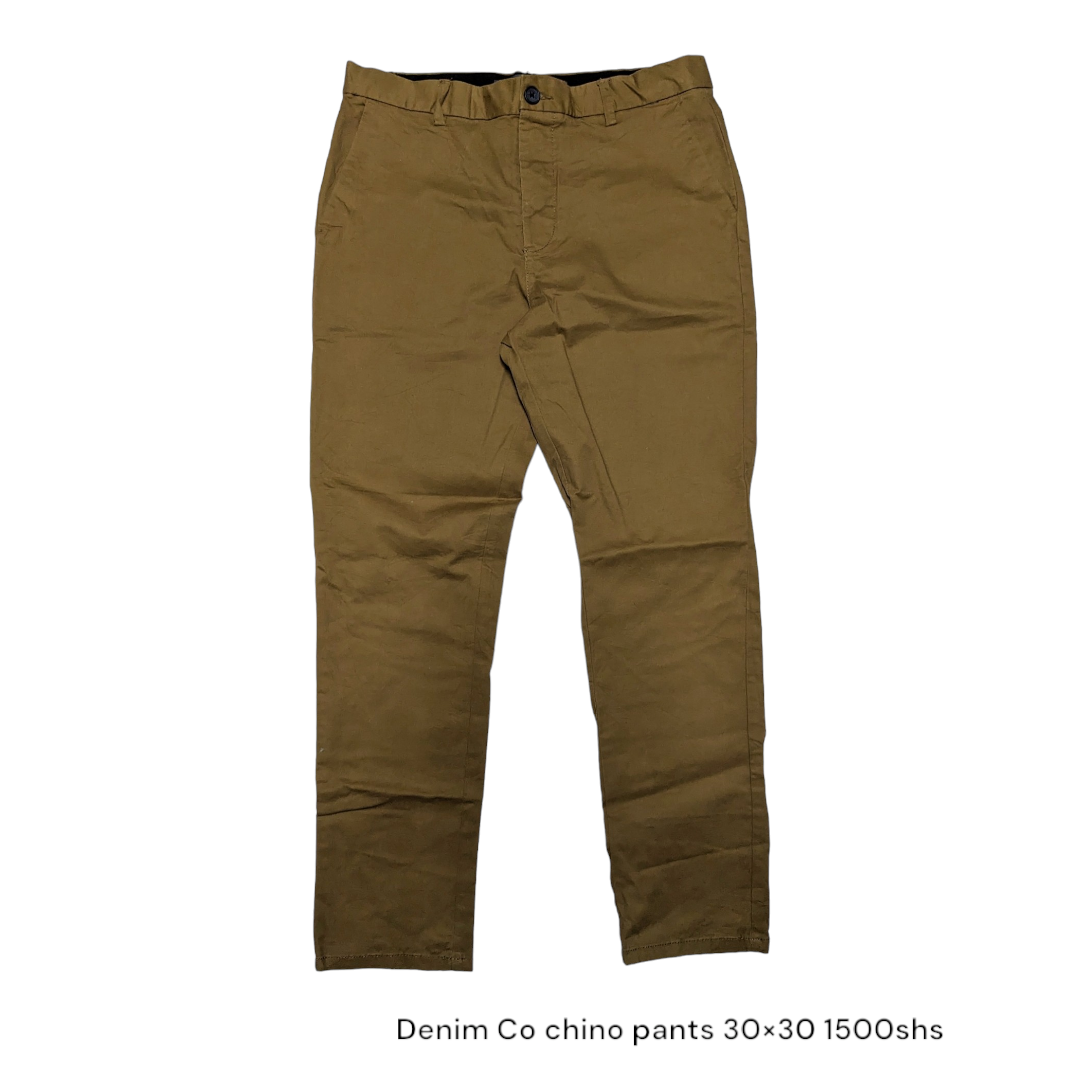 DENIM CO CHINO PANTS 30x32