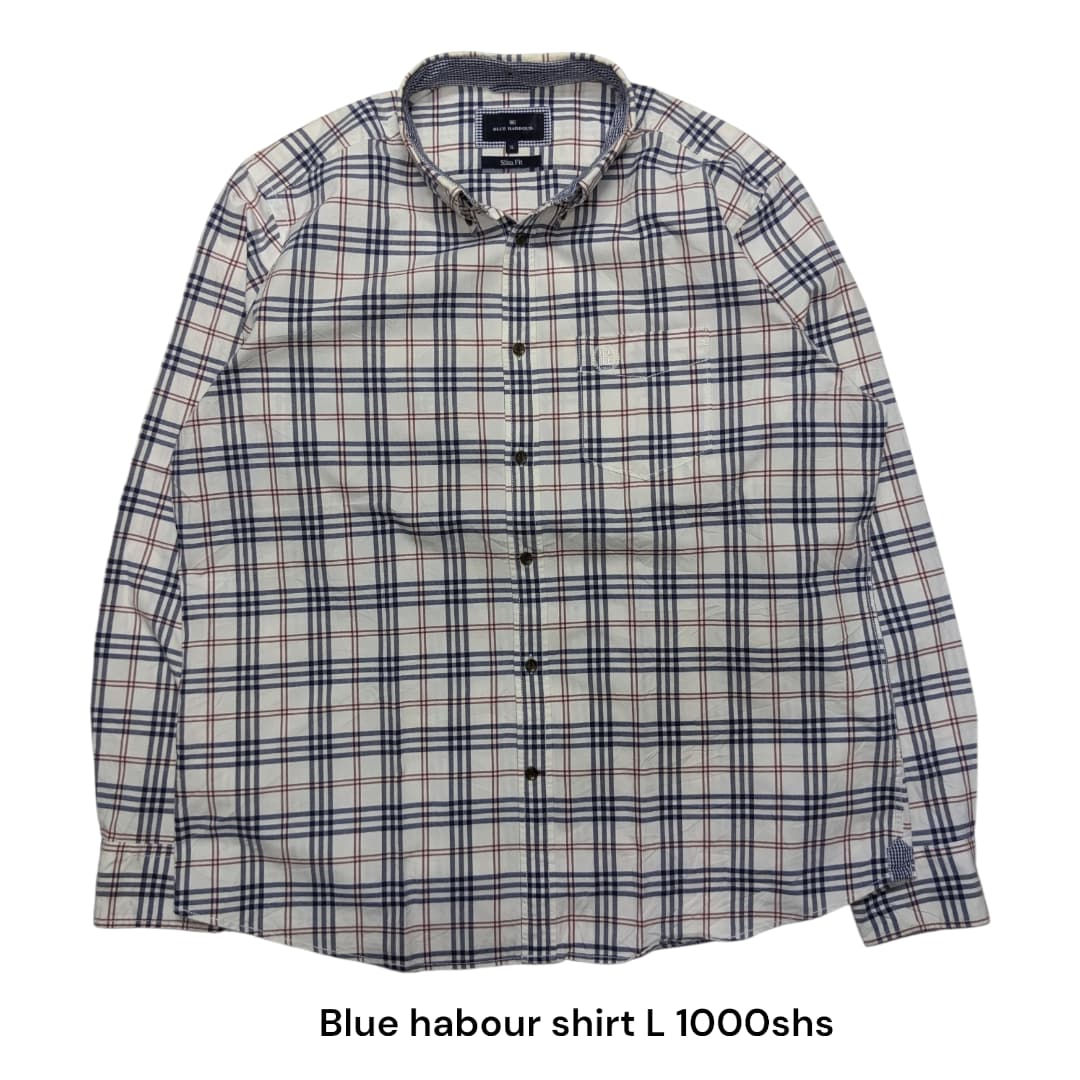 Blue habour shirt L 
