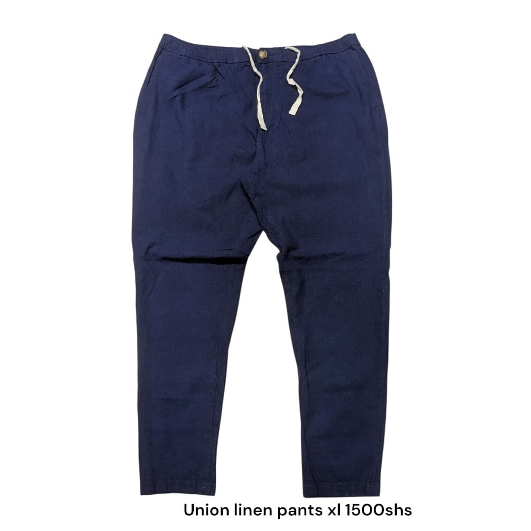 Union linen pants XL 