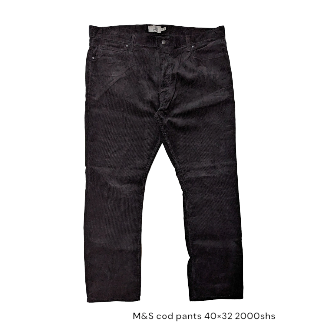 M&S COD PANTS 40x32
