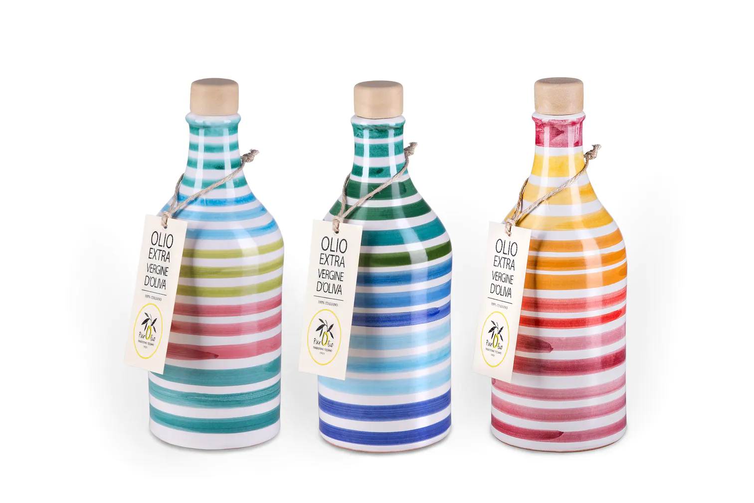 Extra Virgin Olive Oil in Ceramic- 400 ml Positano Edition