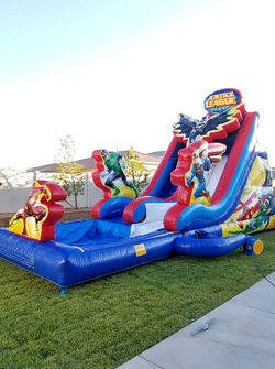 13ft Justice League Water Slide
