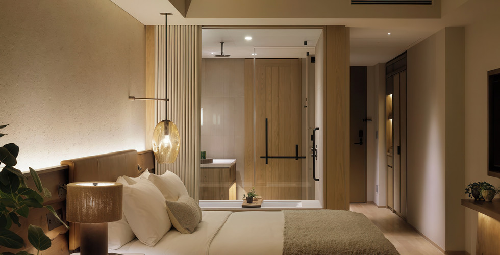 image of guest room Interior, image courtesy of 1 Hotel Tokyo