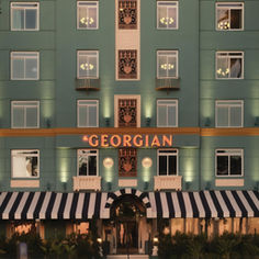 The Georgian Hotel Exterior, image courtesy of Hyatt, Douglas Friedman