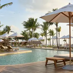 image of the Pool Deck, image courtesy of Alila Mayakoba