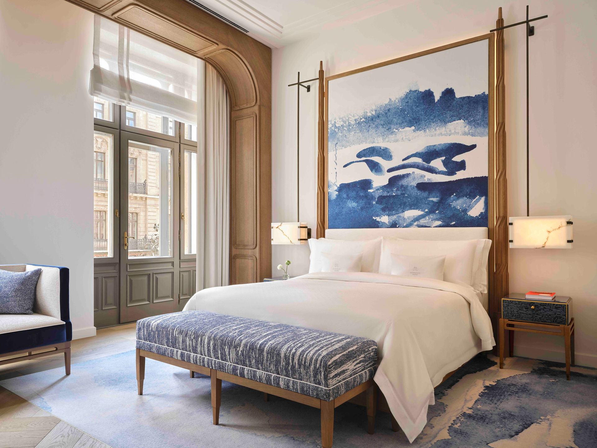 image of a Deluxe Room, image courtesy of The St. Regis Budapest