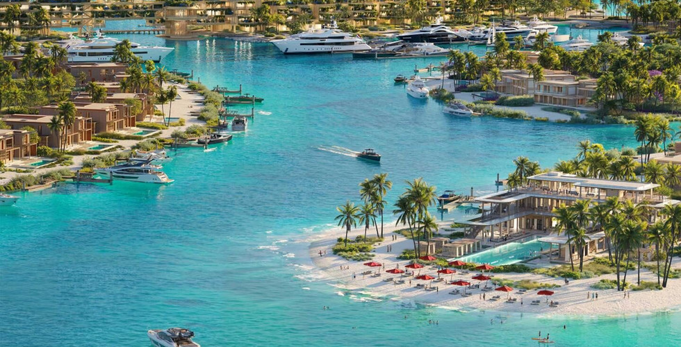 image of Shura Island Resorts, image courtesy of Red Sea Global