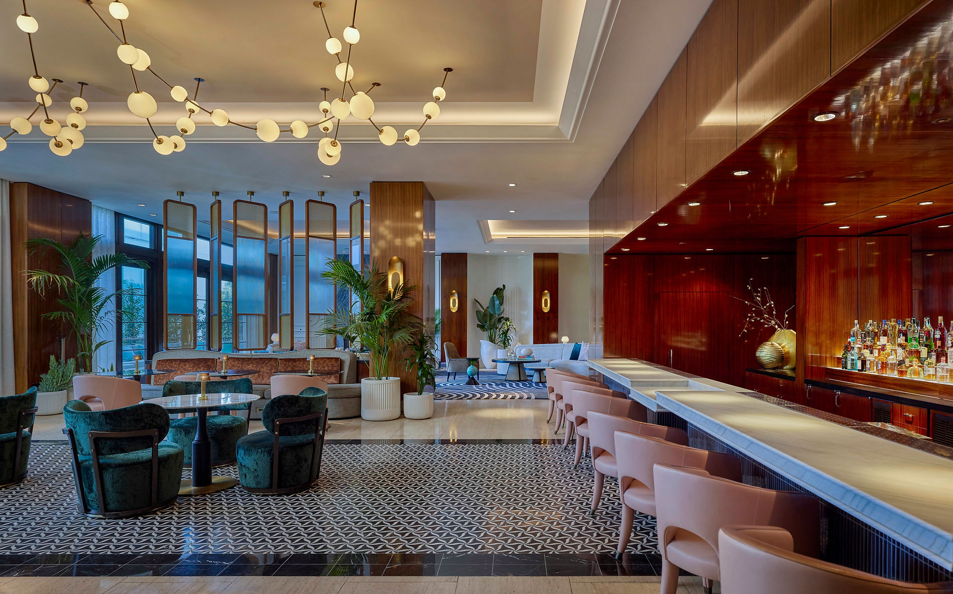 Image of dining venue Silhouette, image courtesy of Cameo Beverly Hills