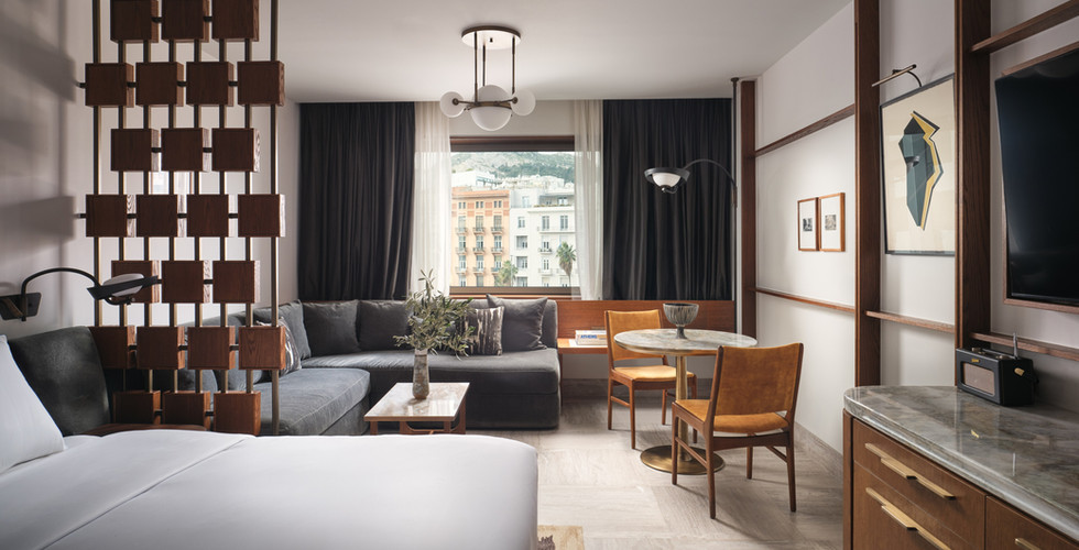 image of the King Premier Room, image courtesy of Conrad Athens The Ilisian