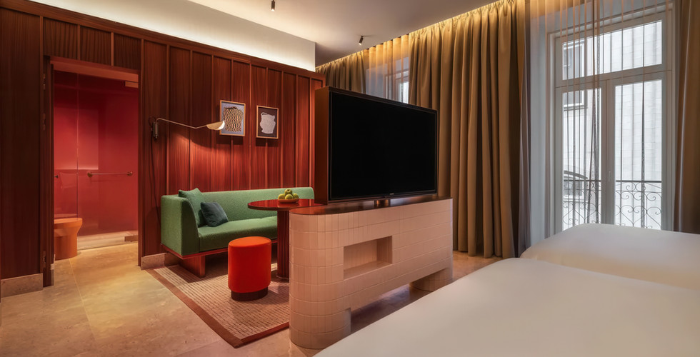 image of a Suite, image courtesy of Andaz Lisbon
