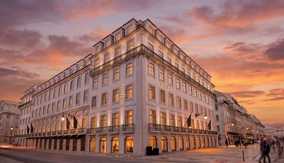Property Exterior of Andaz Lisbon, image courtesy of Markets of Tomorrow