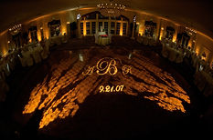 Uplighting and Gobo