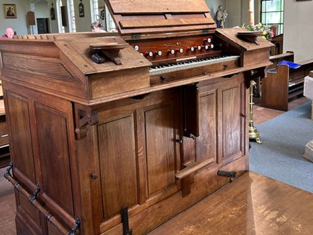 Installation of a rare French organ in Cleckheaton Roman Catholic church
