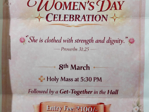 ANNOUNCEMENTS on 2nd Sunday of Lent,1st March, 2026