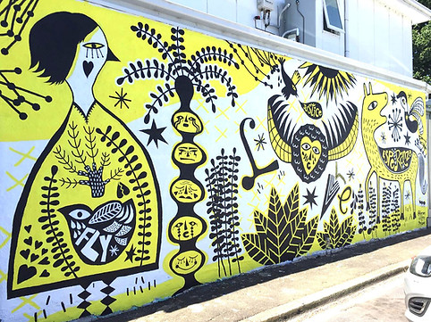 Mural in Fairfield Victoria