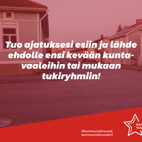 Kuntavaaleissa on kyse lähellä olevista asioista