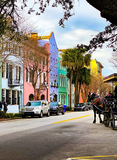 people riding on carriage on road during