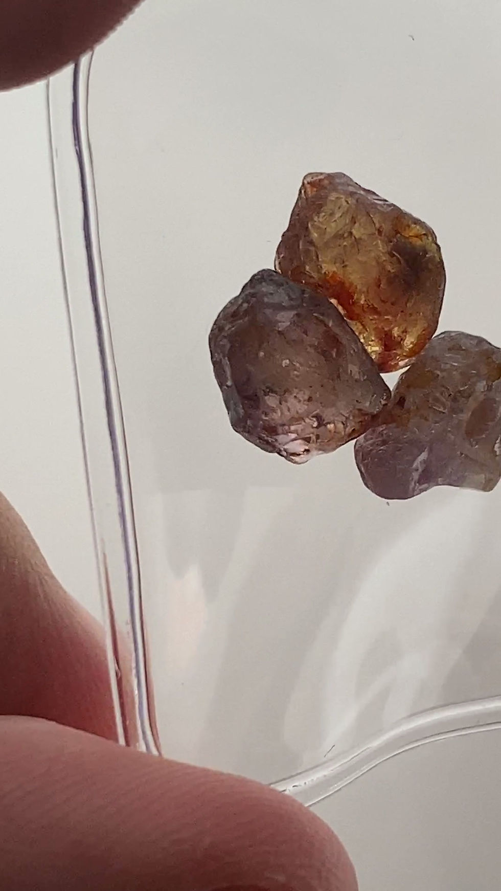 Thumbnail: Umba Sapphire facet rough parcel 2.56g (1677p)