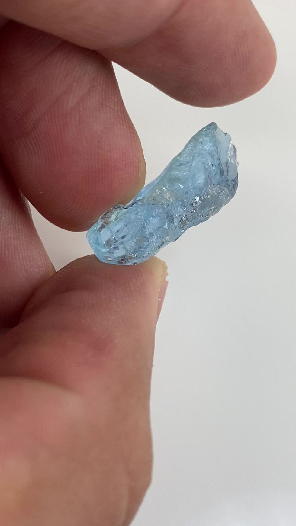 Thumbnail: Aquamarine Facet Rough 2.8 Grams (#106p)