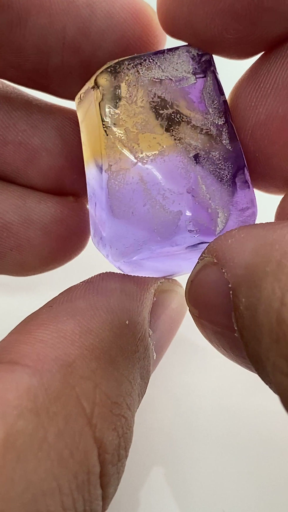 Thumbnail: Ametrine facet rough 19.88g (99p)