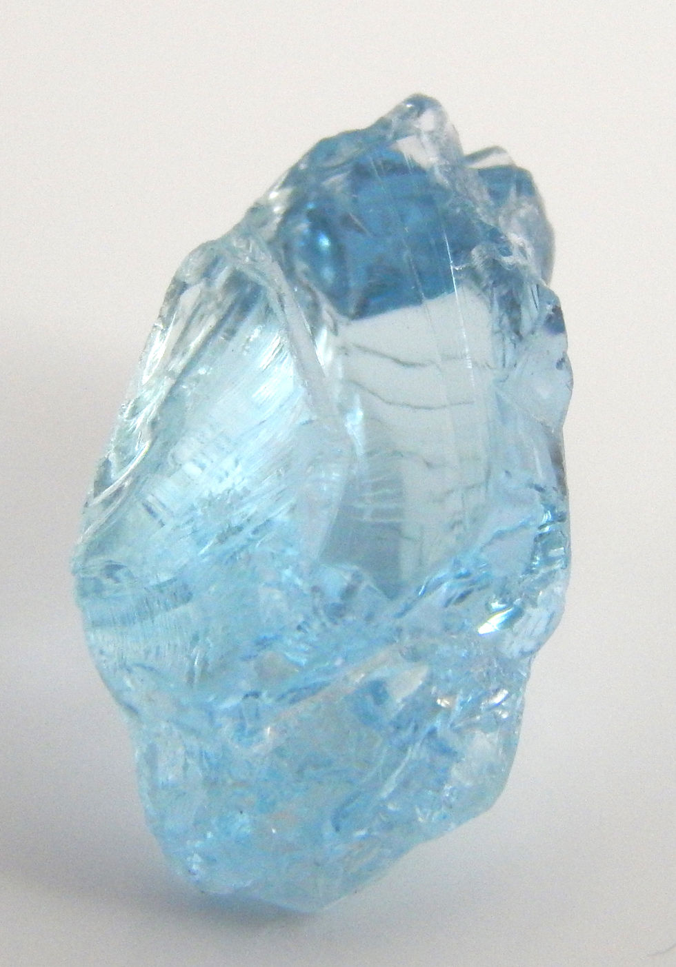 Thumbnail: Madagascar Aquamarine Facet Rough 1.1 Grams (#50p)