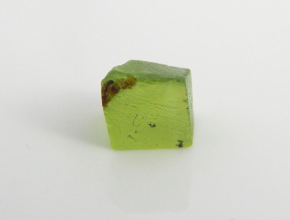 Thumbnail: Pre-Formed Peridot Facet Grade 0.5 Grams (#8)