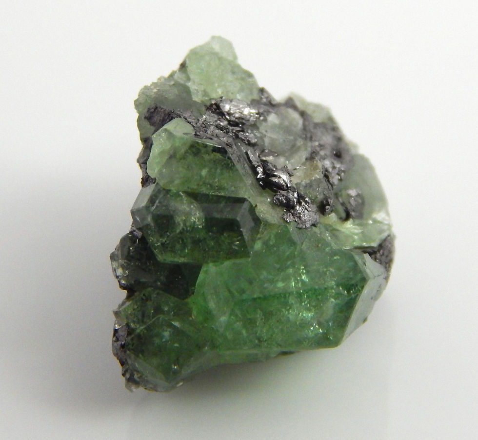 Thumbnail: Tsavorite Garnet Crystal 2.6 Grams (#40)