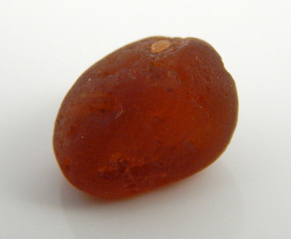 Thumbnail: Orange Grossular Garnet Top Facet Grade 1.3 Grams (#24)
