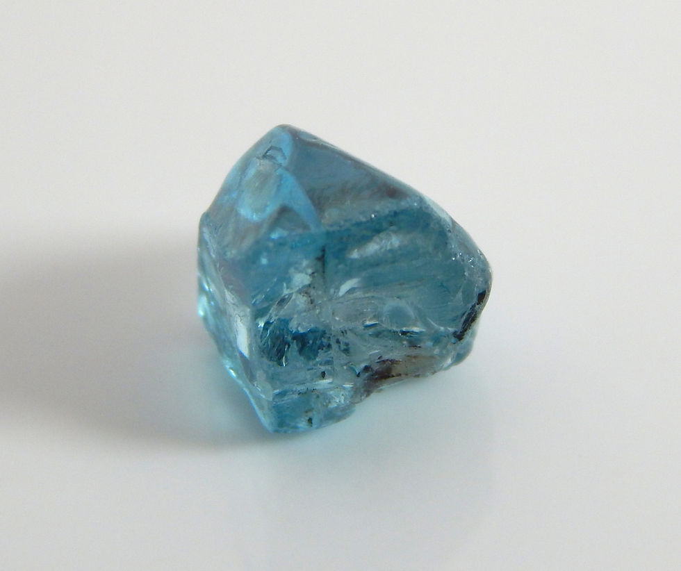 Thumbnail: Heated Zircon facet rough 0.93g (314p)