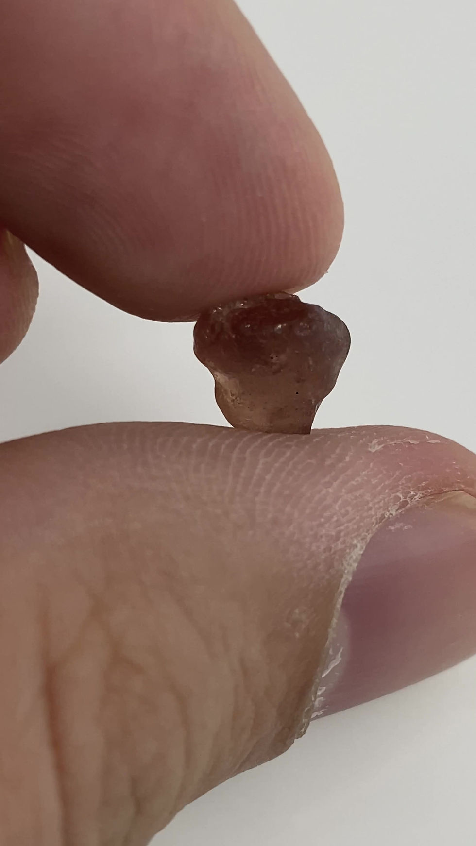 Thumbnail: Orange Sapphire Facet Rough 0.7 Grams (#41p)