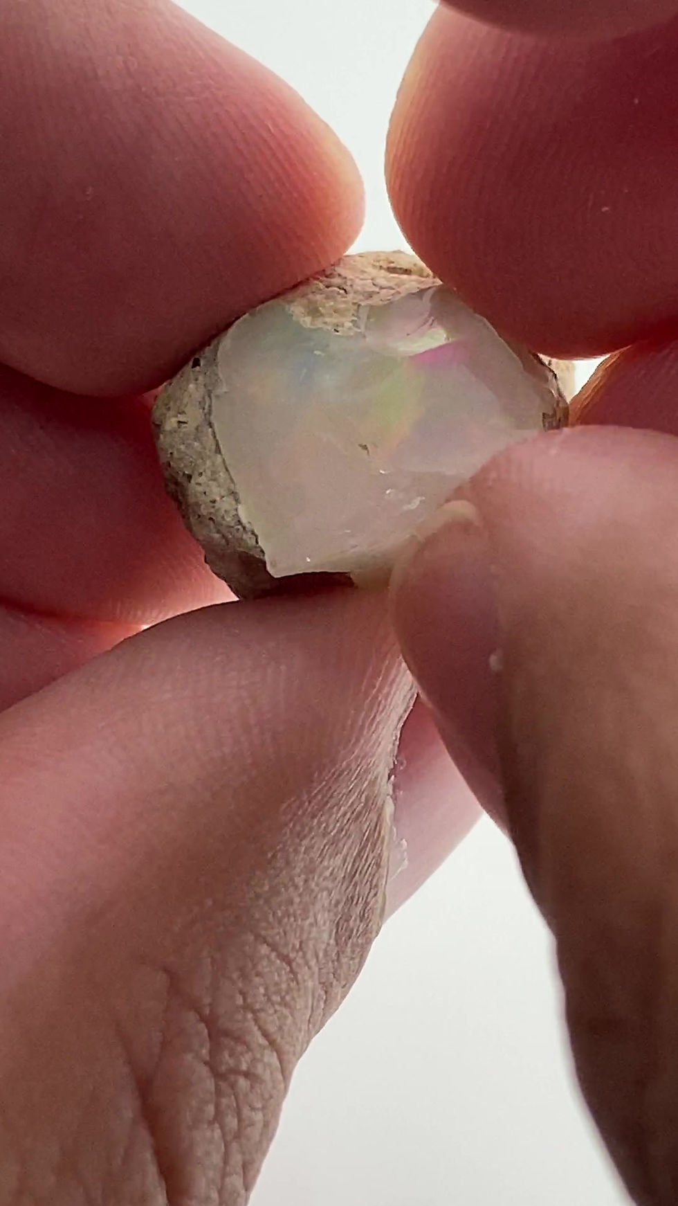 Thumbnail: Ethiopian Welo Opal Rough 3.66g (127p)