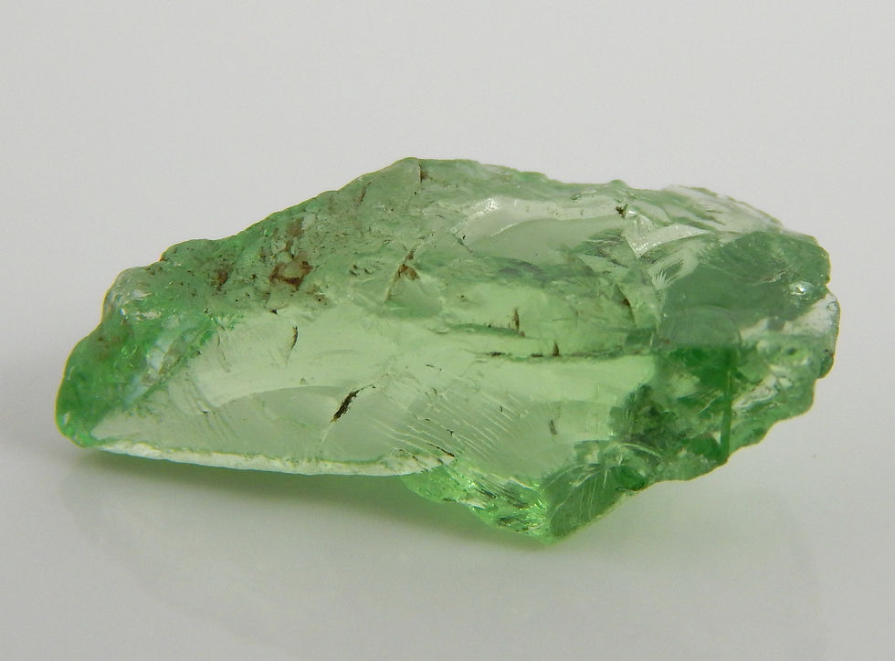 Thumbnail: Tsavorite Garnet Facet Rough 1.0 Grams (#109p)