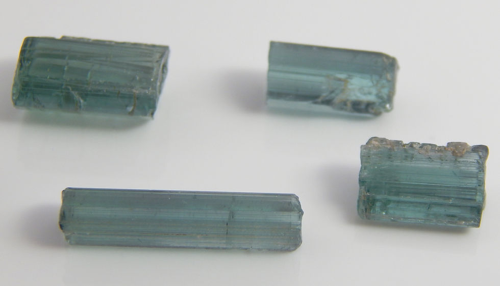 Thumbnail: Nigerian Green Tourmaline Facet Rough 5.1 Grams (#113)