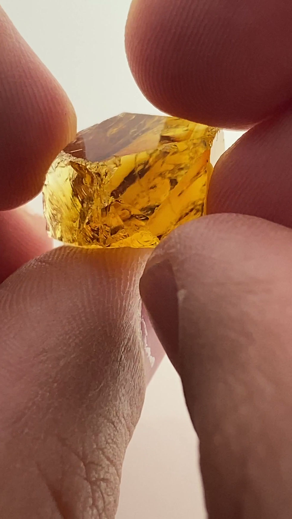 Thumbnail: Heated Citrine facet rough 3.10g (161p)