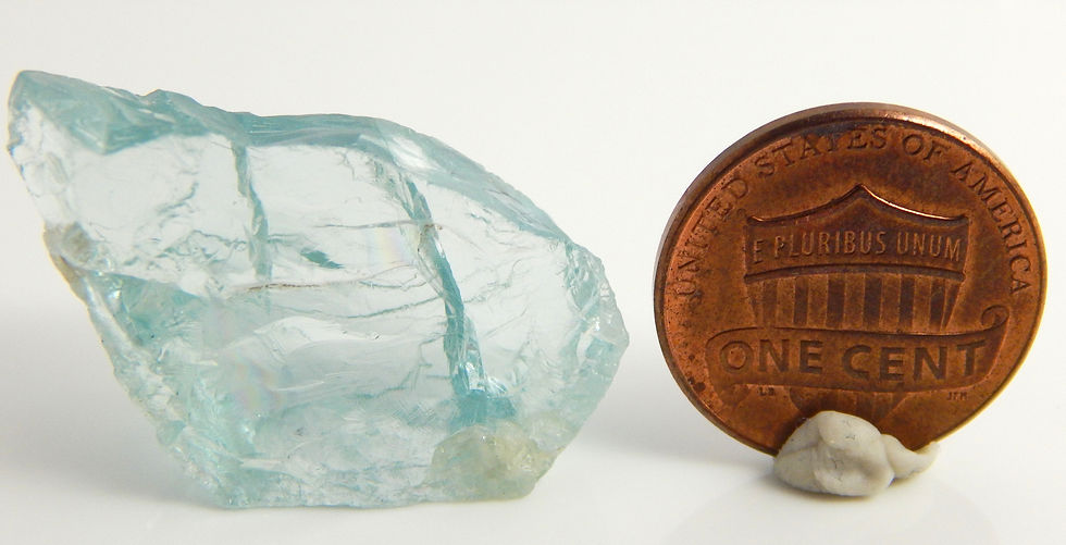 Thumbnail: Aquamarine Madagascar Facet Rough 8.3 Grams (#44)