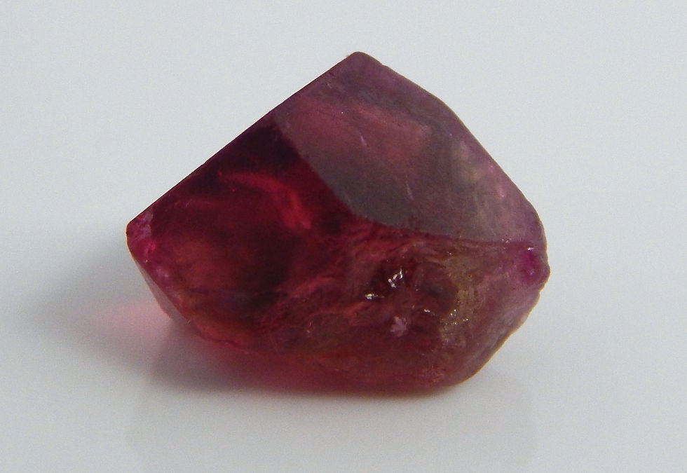 Thumbnail: Madagascar Rubellite Tourmaline Crystal Rough 1.0 Grams (#92)