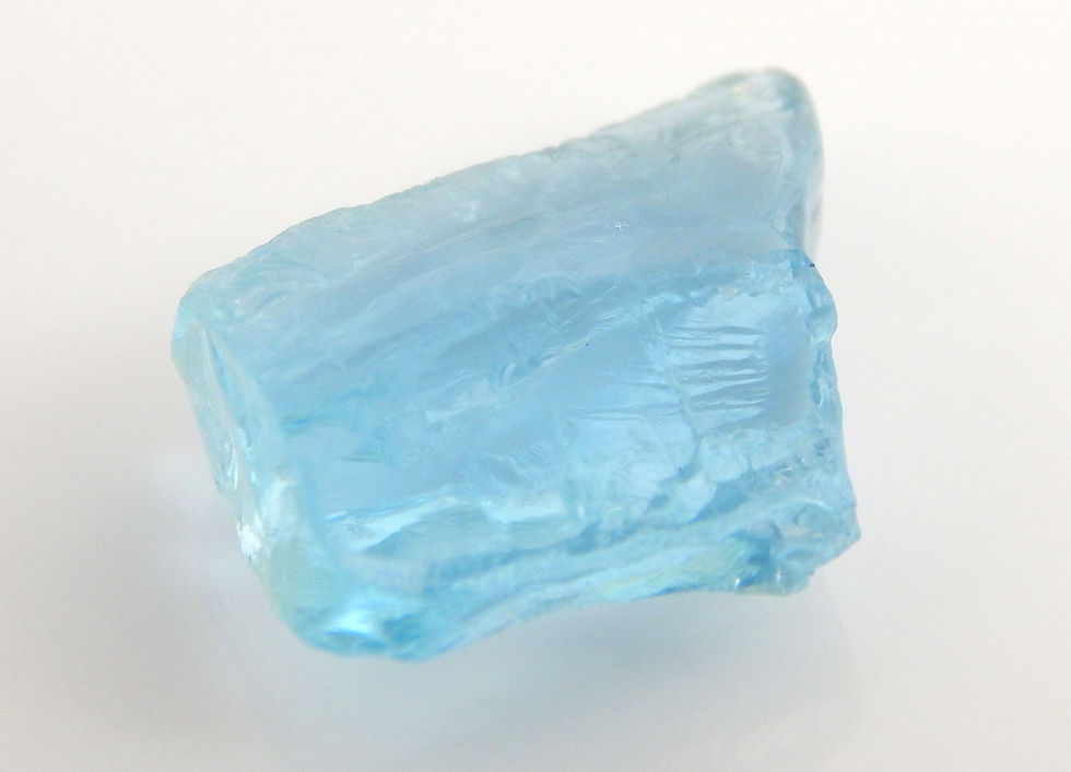 Thumbnail: Aquamarine Facet Rough 1.4 Grams (#93p)