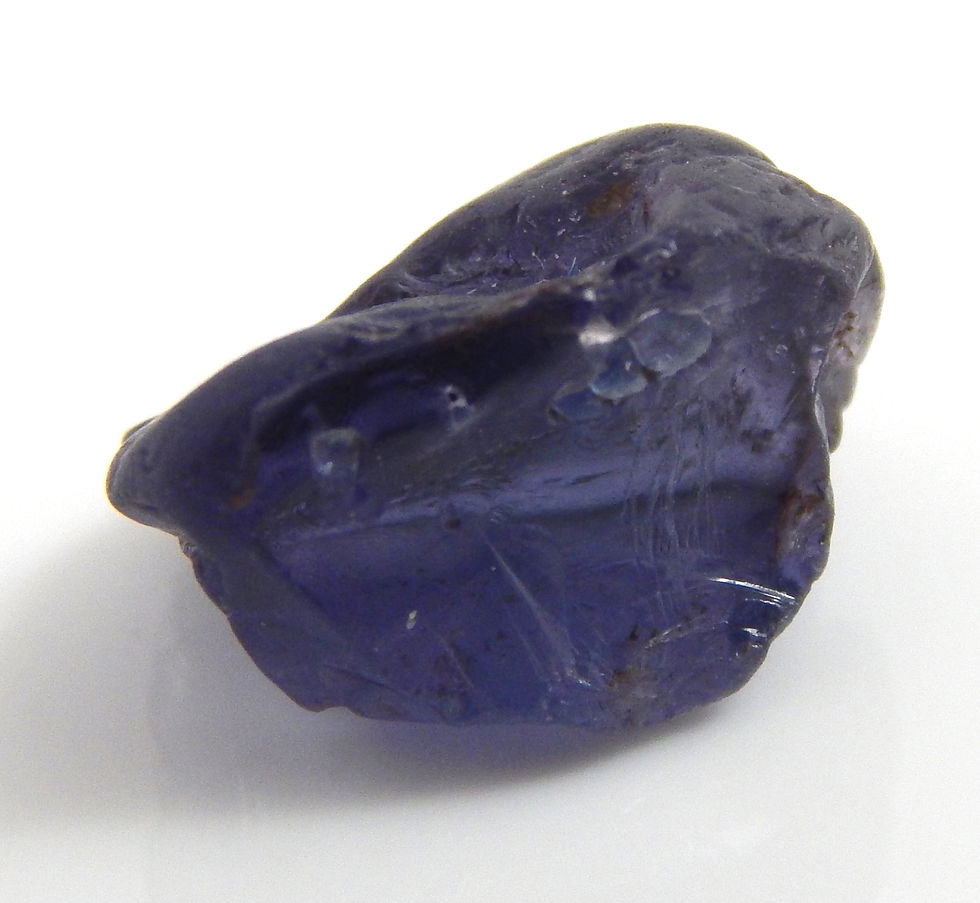 Thumbnail: Lavender Spinel Facet Rough 1.3 Grams (#15p)