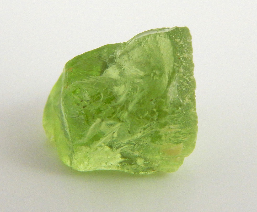 Thumbnail: Mint Peridot Facet Rough 0.7 Grams (#39p)