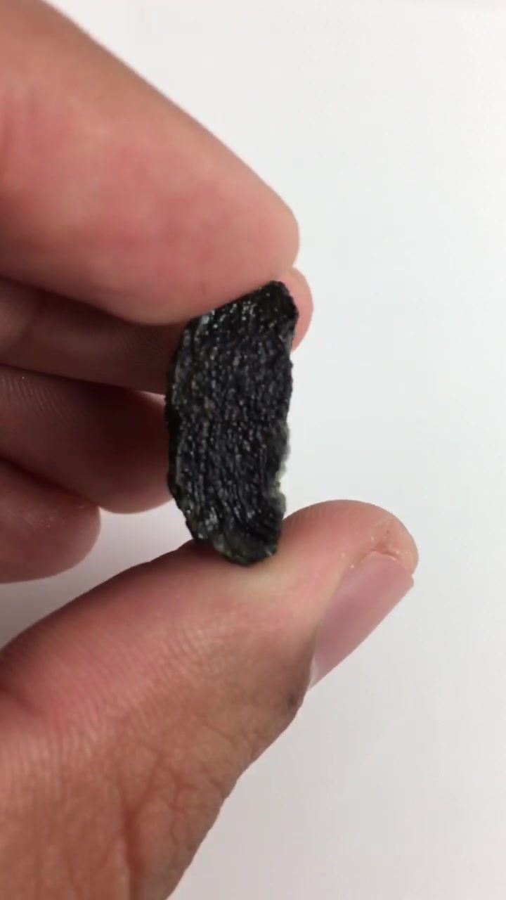 Thumbnail: Moldavite Facet Rough 6.6 Grams (#3p)