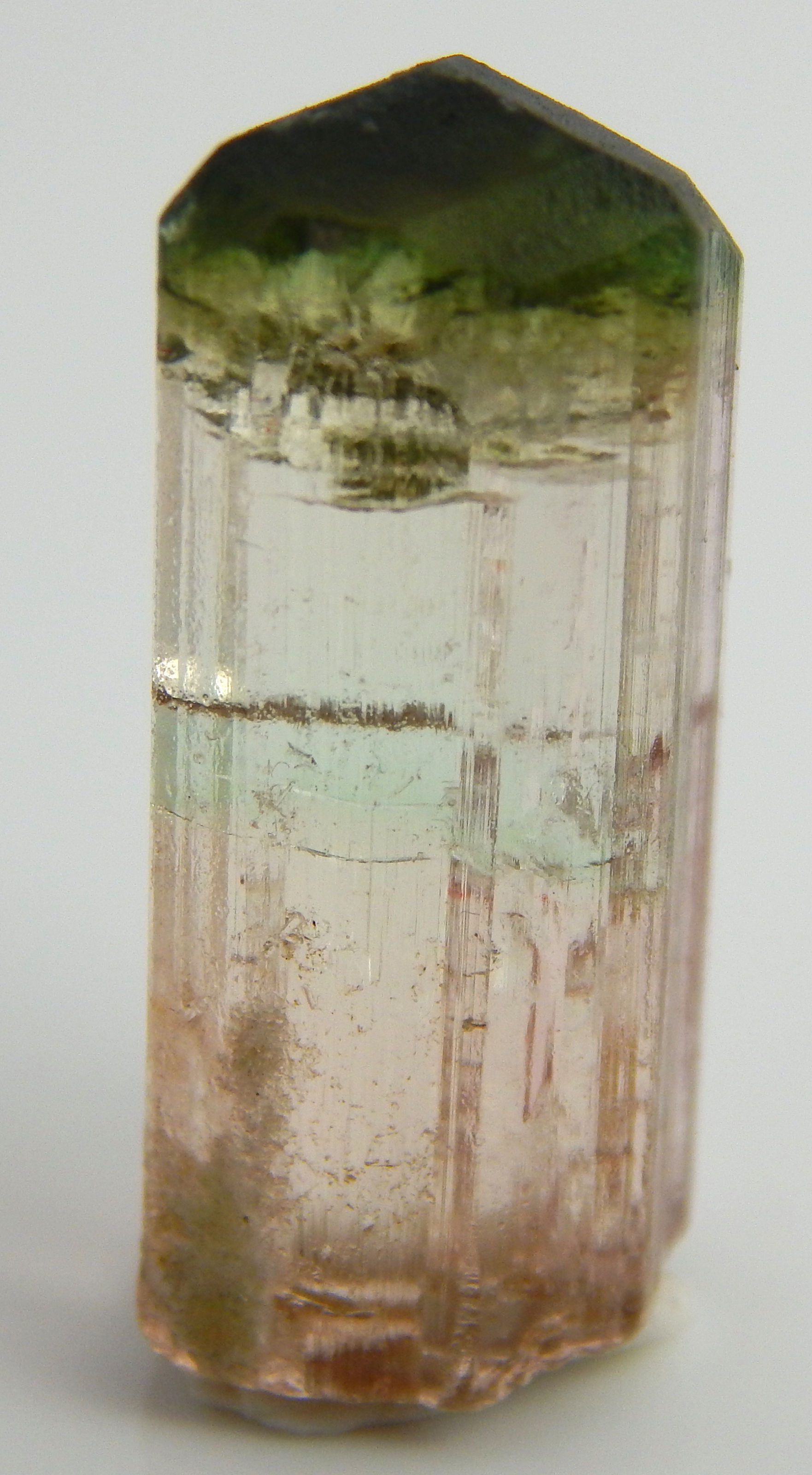 Watermelon Tourmaline Crystal Rough Nigeria 4.2 Grams (#120)